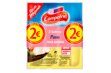 Tripack Salchichas Pavo